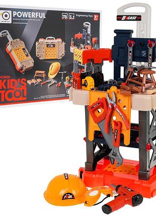 Развивающий детский набор мастера ramiz little diy 3 в 1 для детей от 3 лет — игровой набор инструментов для малышей