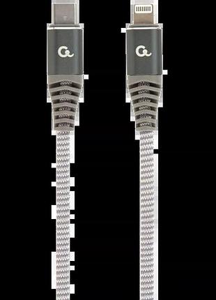 Cablexpert cc-usb2b-cm8pm-1.5msb usb-c/lightning 1.5 м кабель