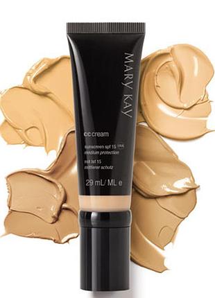 Сс крем spf 15 mary kay умеренно темный (medium - deep) 29 г