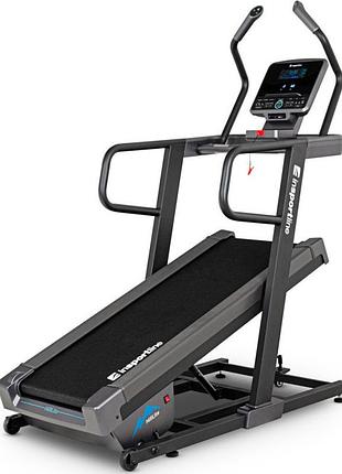 Беговая дорожка электрическая insportline hill lite с наклоном до 40 уровней