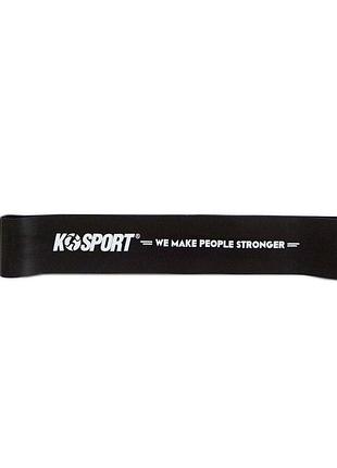 Стрічка-еспандер для вправ k-sport power band mini чорна
