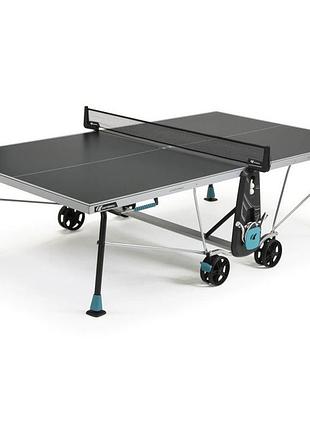 Стіл для настільного тенісу cornilleau 300x outdoor 115302 - всепогодний вуличний тенісний стіл для дому, дачі та готелів