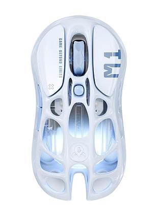 Мышь gravastar mercury m1 pro special edition игровая с комбинированным подключением, ice blue