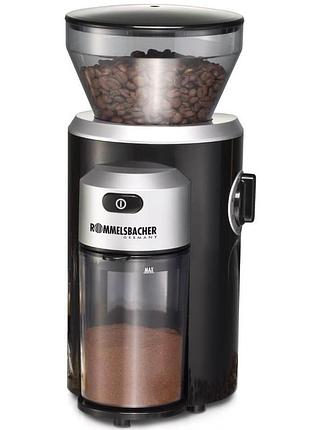Профессиональная кофемолка с коническими жерновами rommelsbacher ekm 300