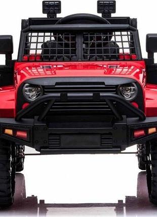 Дитяча акумуляторна машинка jeep dark night red