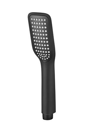 Душевая лейка topaz tp-300-bl ручная, черный пластик