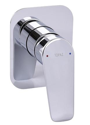Змішувач для душу вбудований topaz capri tca-15705-h43 на один вихід, без душового комплекту d35