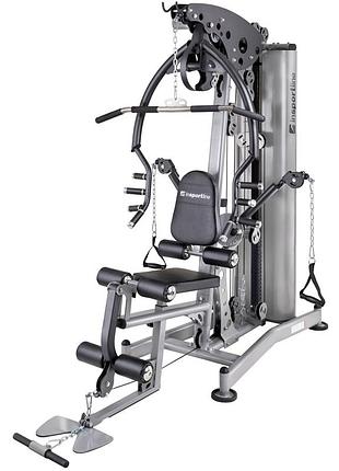 Многофункциональный тренажер insportline profigym c400 - силовой комплекс с тросами и рычагами для дома
