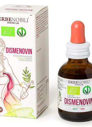 Комплекс для облегчения симптомов менструации dismenovin, erbenobili — малина, ясень, вереск, смородина, рожь, 50 мл капли