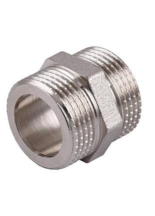 Нипель 3/4| з никелированный под прокладку nn442g optimum