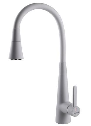 Змішувач для кухні globus lux lazer pro glpr-203sm-wm
