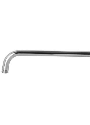 Кронштейн душової лійки globus lux tl250-90-br гориз.,латунь,300 мм, с декор. чашкою (в коробц)