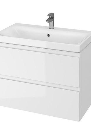 Cet b14 moduo шкафчик с умывальником moduo 80 белый