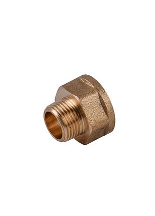 Переходник редукционный 1/2| х3/8| вс латунный li323s optimum