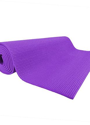 Коврик для упражнений jogi insportline yoga 173x60x0,5 cm - фиолетовый