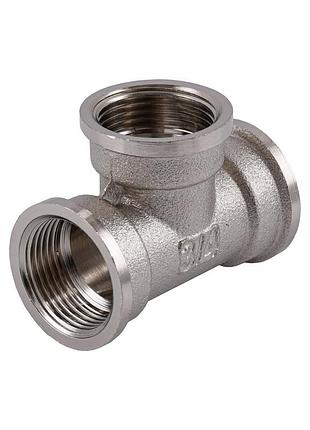 Трійник 3/4″ввв нікельований nt441s optimum