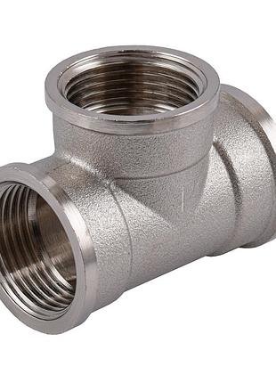 Трійник 1″ввв нікельований nt551s optimum