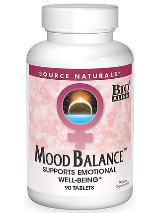 Баланс настроения, eternal woman mood balance, source naturals, 90 таблеток