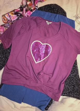 Батал!новий коттоновый світшот,62-66разм.,angel ribbons by simply be