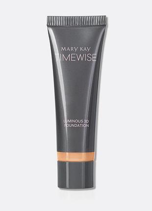 Сяюча тональна основа timewise 3d mary kay "слонова кістка т 130" (ivory w130) 30 мл