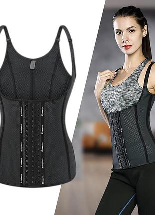 Корсет для фитнеса с лямками insportline corsup - s - черный
