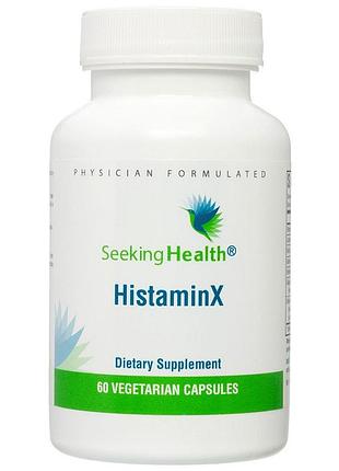 Гистаминx histaminx seeking health 60 капсул — комплекс кверцетина, крапивы, лютеолина и бромелайна для поддержки при аллергии