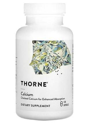 Кальций, calcium, thorne — dimacal дикальций малат для костей, суставов и здоровья почек, 120 капсул