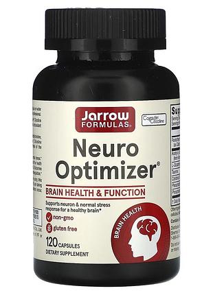 Добавка для нормалізації роботи мозку, neuro optimizer, jarrow formulas, 120 капсул