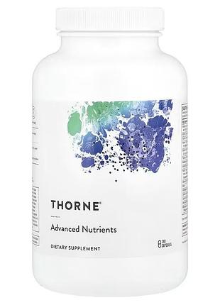 Комплекс питательных веществ, advanced nutrients, thorne, 240 капсул