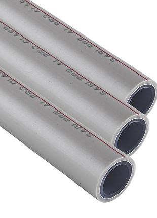 Труба sabi ppr-al-pipe ф32*5,4 мм с алюминиевой фольгой