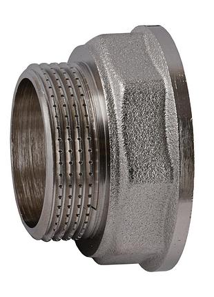 Перехідник редукційний 1 1/2″х1 1/4″вз нікельований восьмигранний nk763o optimum