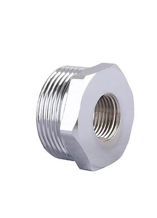 Футорка перехідна solomon 1 1/4″х 1″ хром зв 8209