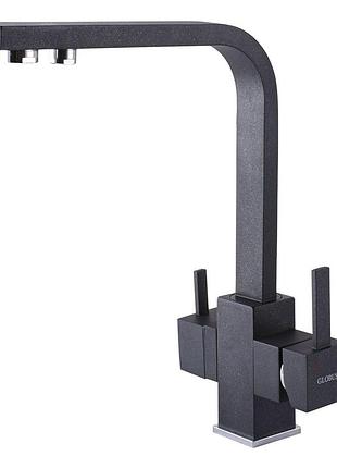 Смеситель для кухни под осмос globus lux lazer gllr-0111-1-onix