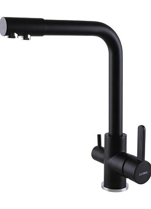 Смеситель для кухни под осмос globus lux lazer gllr-0444-10-bb