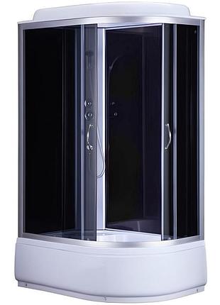 Душовий бокс асиметричний лівий obra h120gbsl (h120bl) bravo (3уп.)
