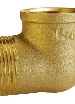 Кутник латунний 1 1/4″вр х 1 1/4″зр ливарний а0136а va