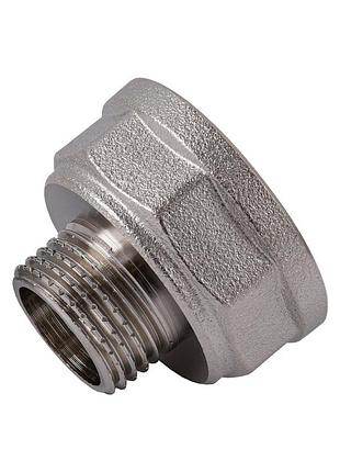 Перехідник редукційний 1″х1/2″вз нікельований восьмигранний nk533o optimum