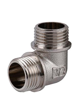 Кутник 1/2″зз нікельований nl332s optimum