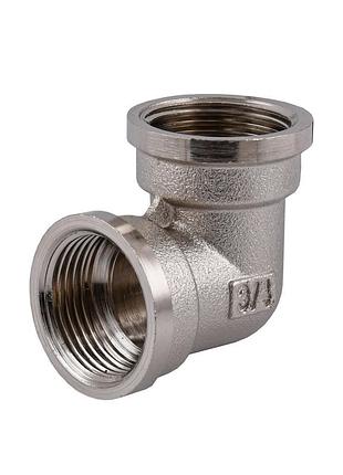 Кутник 3/4″вв нікельований nl441s optimum