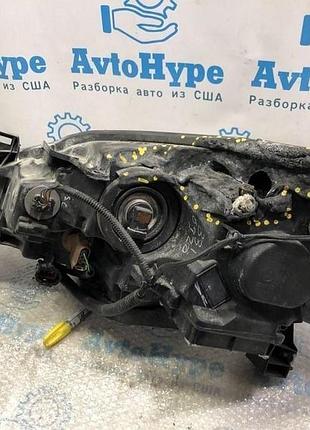 Накладка передней стойки левая vw tiguan 09-17 серая