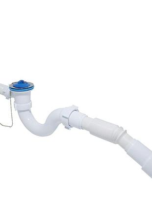 Сифон waterstal а-40089 для ванни з перел. 1 1/2|, с гибкой трубой