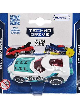 Игровая мини-машинка ultra auto technodrive 250321w-8 металлический корпус