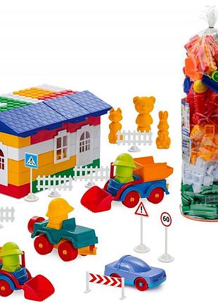 Дитячий конструктор "лідер" №7 1913 300 деталей