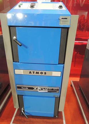 Піролізний котел atmos dc 50 s площа обігріву приміщення до 500 м2