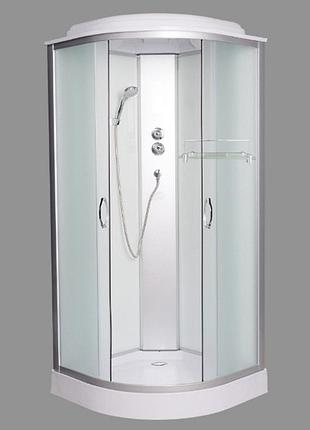 Гидромассажный бокс aquastream gls 100 white low / аквастрим гидромассажная кабина бокс