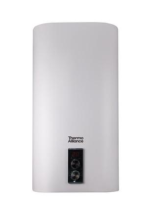 Водонагреватель электрический thermo alliance 30 л плоский вертикальный, мокрый тэн 2 квт (0,8+1,2) dt30v20g(pd)/2