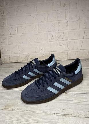 Крутые синие кроссовки adidas handball spezial оригинал