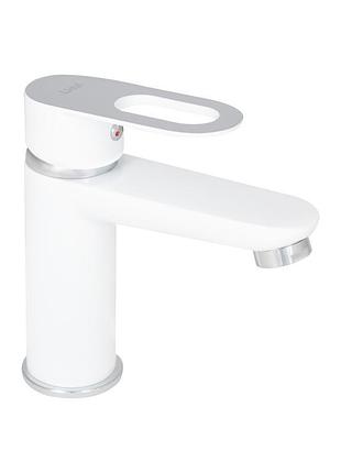 Змішувач для раковини lidz latwa 001 (k35) ldlat001whi45423 white