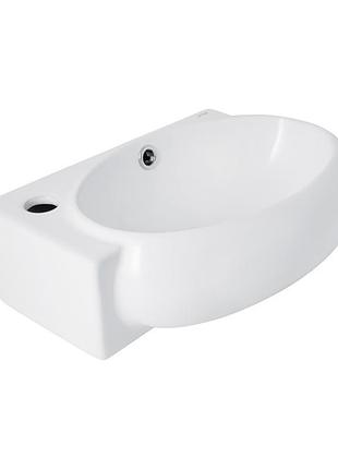 Раковина qtap leo 430x285x160 white qt11111008lw
