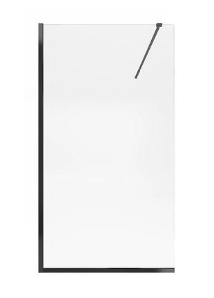 Душевая перегородка qtap walk-in standard blm2011.c8 100х200 см, стекло clear 8 мм, покрытие calcless